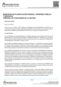 MINISTERIO DE PLANIFICACIÓN FEDERAL, INVERSIÓN PÚBLICA
