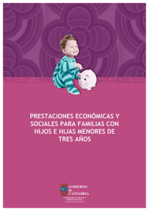 Prestaciones económicas y sociales para familias con hijos