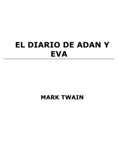 Mark Twain - El diario de Adan y Eva - v1.0