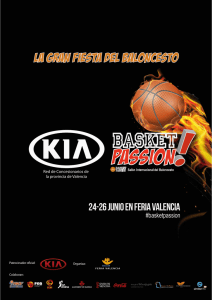 DIPTICO PRESENTACION - Basket Passion