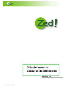 Zed! 3.1 Guía ES (PX81103)