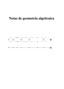 Notas de geometrıa algebraica - Instituto de Matemáticas | UNAM