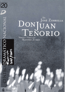 Nº 20 DON JUAN TENORIO, de José Zorrilla .