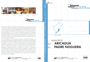 Mérida. Municipios Aricagua-Padre Noguera