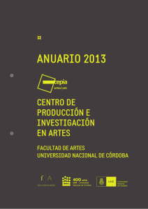 Anuario CePIA 2013 >> pdf - Centro de Producción e Investigación