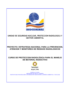 unidad de seguridad nuclear, proteccion radiologica y gestion