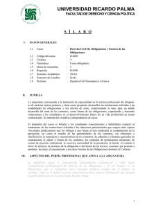 Derecho Civil III - Universidad Ricardo Palma
