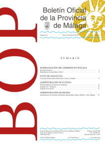 Reglamento horario - Diputación de Málaga