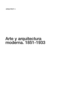 Arte y arquitectura moderna. 1851-1933
