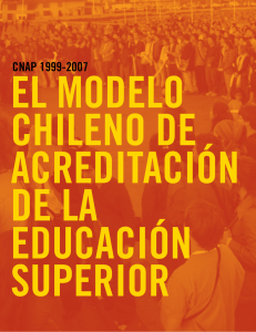 CNAP 1999-2007 - Comisión Nacional de Acreditación