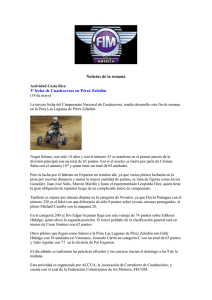 Boletín Semanal 20 - Motoclub de Costa Rica