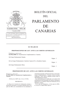 204/2006 - Parlamento de Canarias