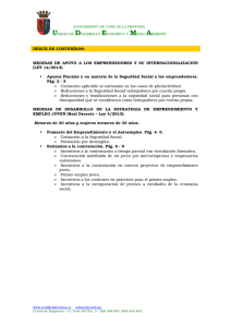 Programas, Medidas e Incentivos - Ayuntamiento de Conil de la
