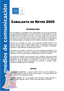 Dossier Cabalgata - Ayuntamiento de Madrid