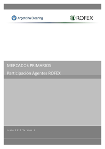 Convenio de Interconexión ROFEX – ACSA