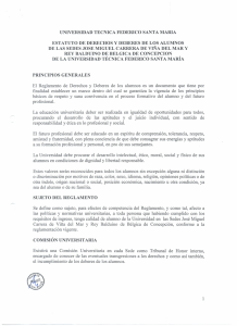 Estatuto de deberes y derechos alumnos, Sede Concepción.
