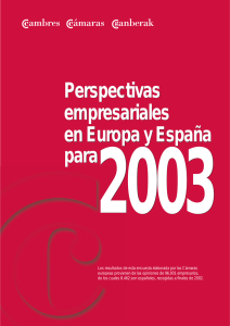 Europa/España-2002/2003 - Cámara de Comercio de Cantabria