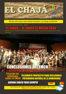 conclusiones del emch - Biocultural Diversity and Territories Platform
