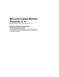 Mercantil Capital Markets (Panamá), SA
