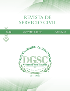 revista de servicio civil - Biblioteca Virtual del ICAP