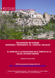 Documento de trabajo - Universidad de Castilla