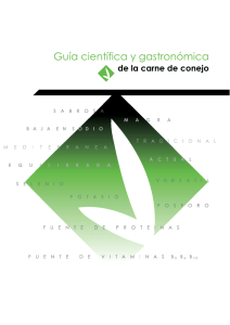 Guia científica y gastronómica de la carne de conejo