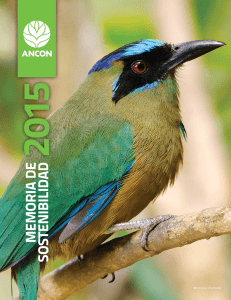 Informe 2015 - ANCON Panamá
