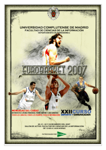 Guía del Eurobasket 2007, con información sobre todos
