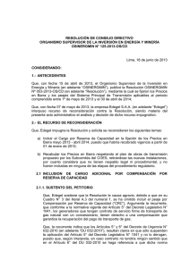 Resolución OSINERGMIN N° 125-2013