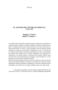 EL ASCENSO DEL MUNDO OCCIDENTAL 1500-1700