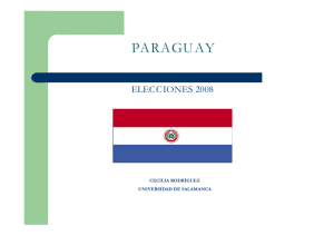 Elecciones presidenciales y legislativas: 20 de abril de 2008