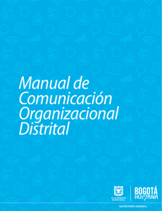 Manual de Comunicación Organizacional Distrital