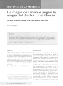 La magia de Unanue según la magia del doctor Uriel García