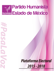 Partido Humanista - Instituto Electoral del Estado de México