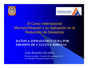 III Curso Internacional Microzonificación y su Aplicación en