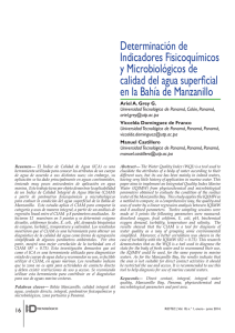 Determinación de Indicadores Fisicoquímicos y Microbiológicos de