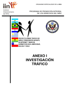 documento principal.trafico - Instituto Interamericano del Niño, la