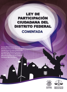 Ley de participación ciudadana del Distrito Federal