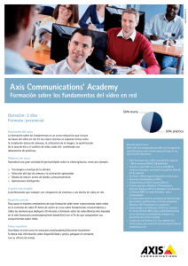 Fundamentos - Axis Communications
