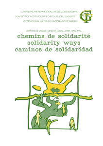 Caminos de solidaridad