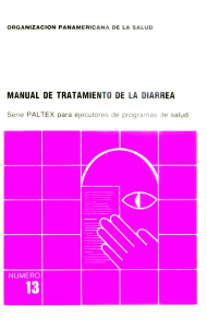 manual de tratamiento de la diarrea