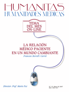 Tema del mes 15 - Fundación iatrós de humanidades médicas