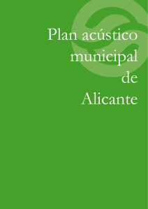 Plan acústico municipal de Alicante
