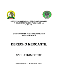 2 DERECHO MERCANTIL 8 CUATRI