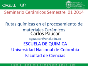 Diapositiva 1 - Universidad Nacional de Colombia : Sede Medellin