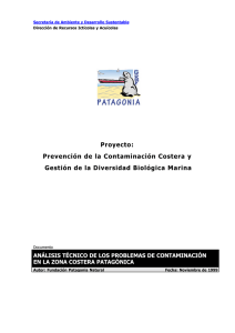 Proyecto: Prevención de la Contaminación Costera y Gestión de la
