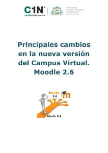 Principales cambios en la nueva versión del Campus Virtual