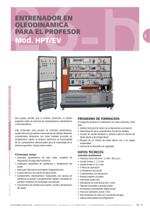 Mod. HPT/EV - Elettronica Veneta