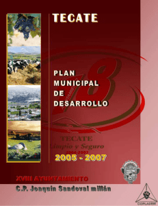 Plan Municipal de Desarrollo 2004-2007