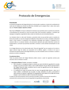 Protocolo de Emergencias